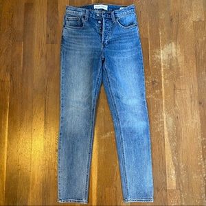 Aritzia Denim Forum Yoko High Rise Slim - Size 25